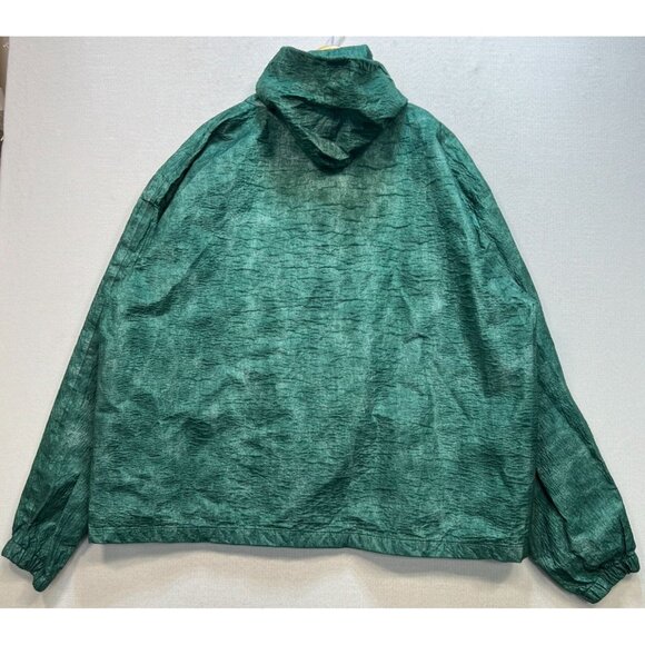 Frogg Toggs Mens Rain Button Front Hooded Jacket Long Sleeve Size XXL Mint Green - Picture 2 of 12